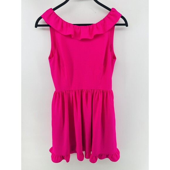 kate spade new york Dresses & Skirts - Kate Spade dress Women's  A-Line Solid Hot Pink Size 8 Pockets
